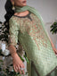 Pistachio silk